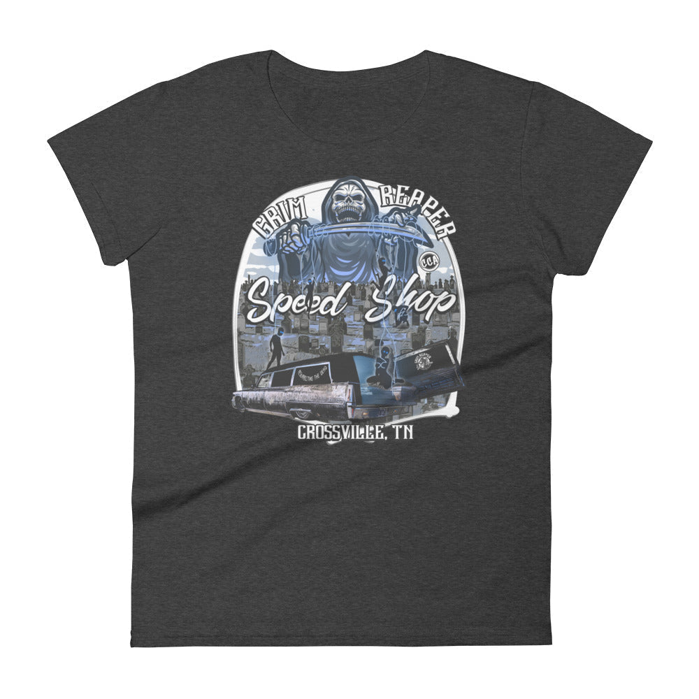 Women's Grim Reaper Speed Shop T-shirt
