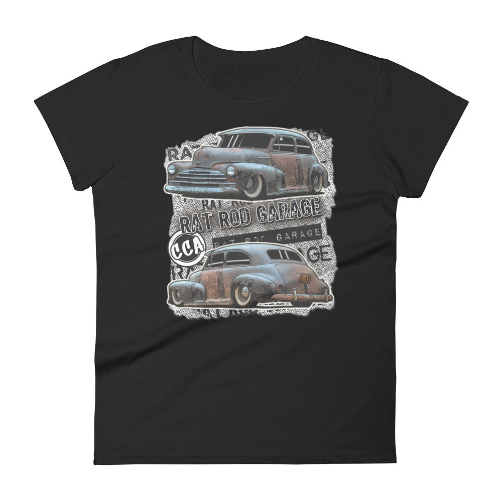 Women's Rat Rod Garage T-shirt