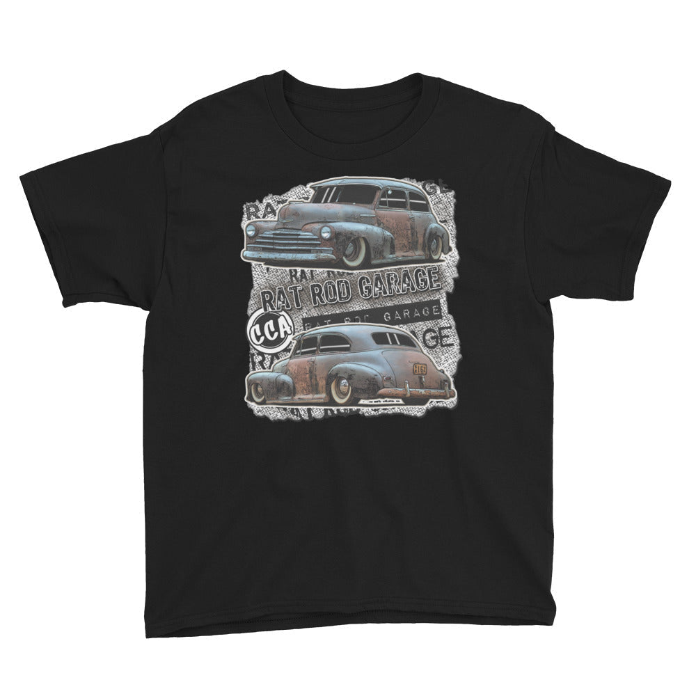 Youth Rat Rod Garage T-Shirt