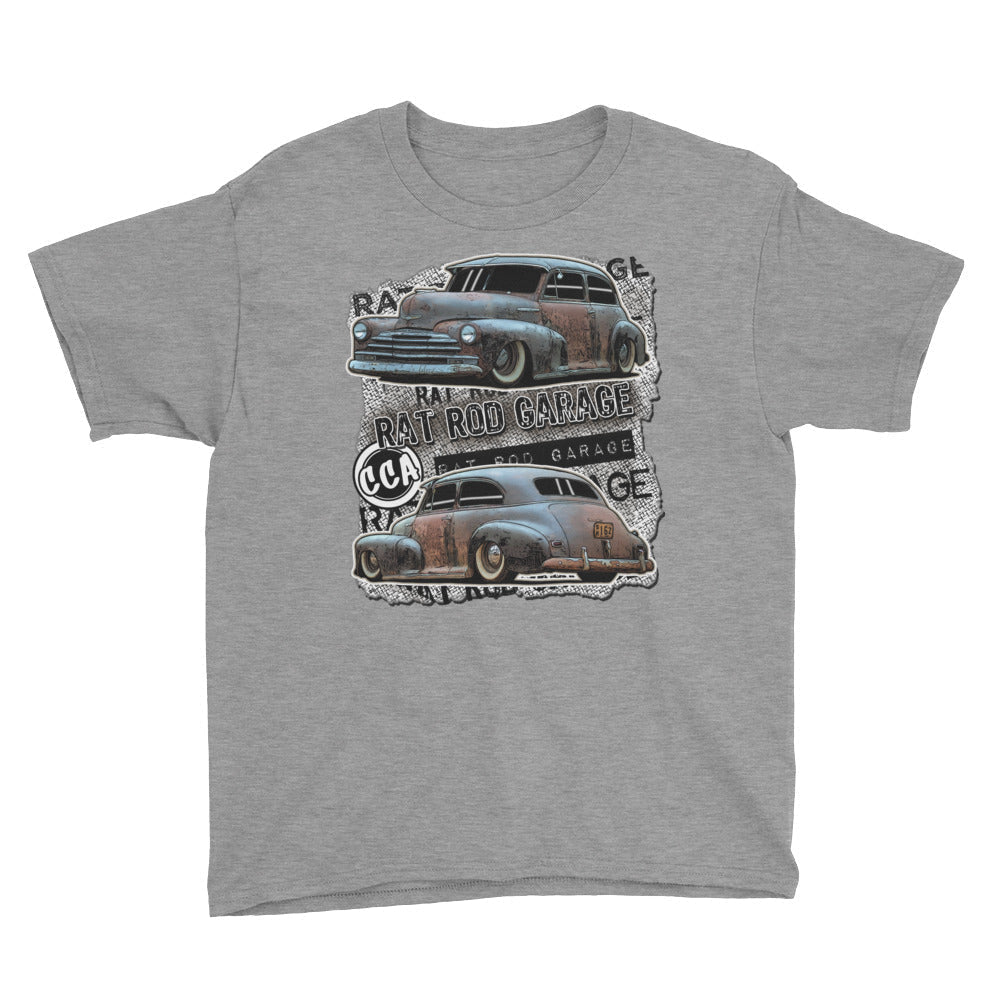 Youth Rat Rod Garage T-Shirt