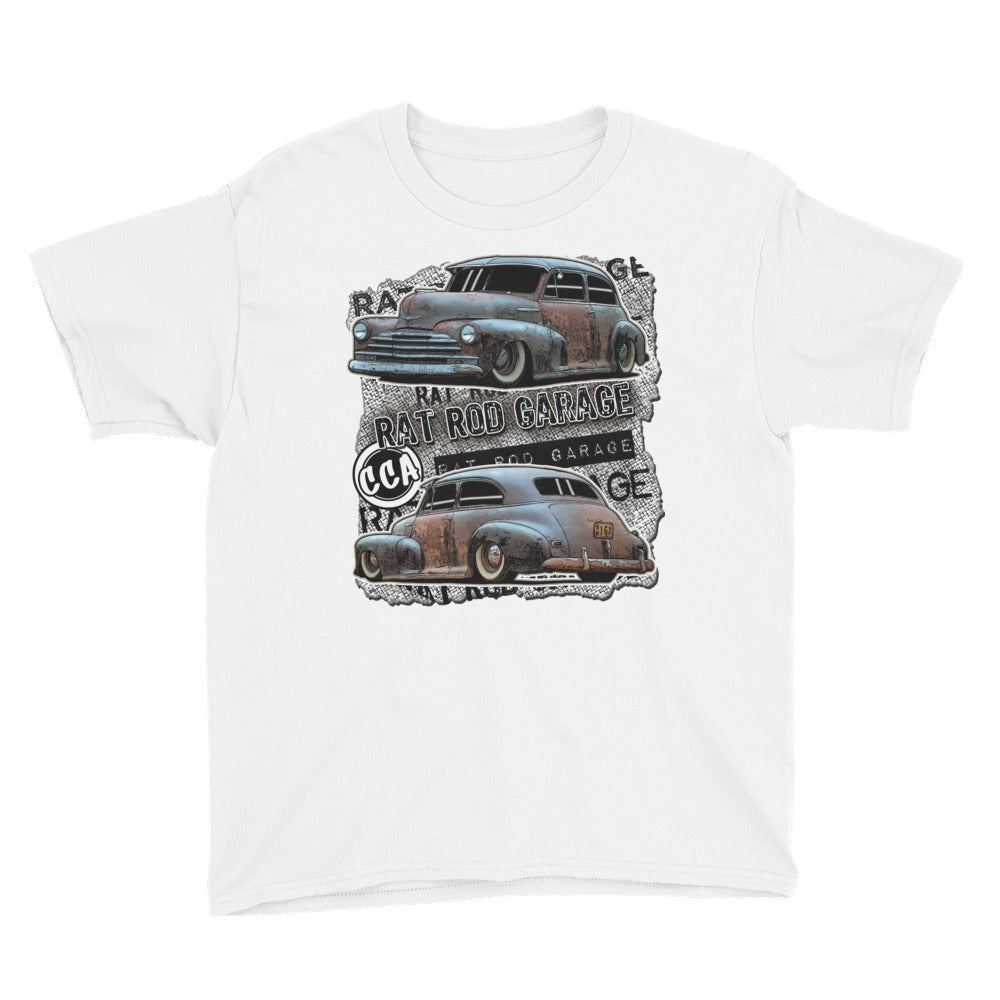 Youth Rat Rod Garage T-Shirt