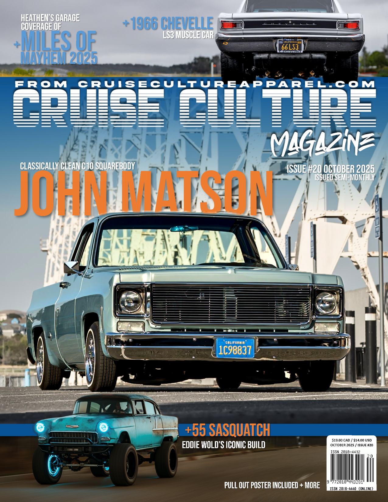 PREORDER October 2025 Issue #20 - Cruise Culture Magazine