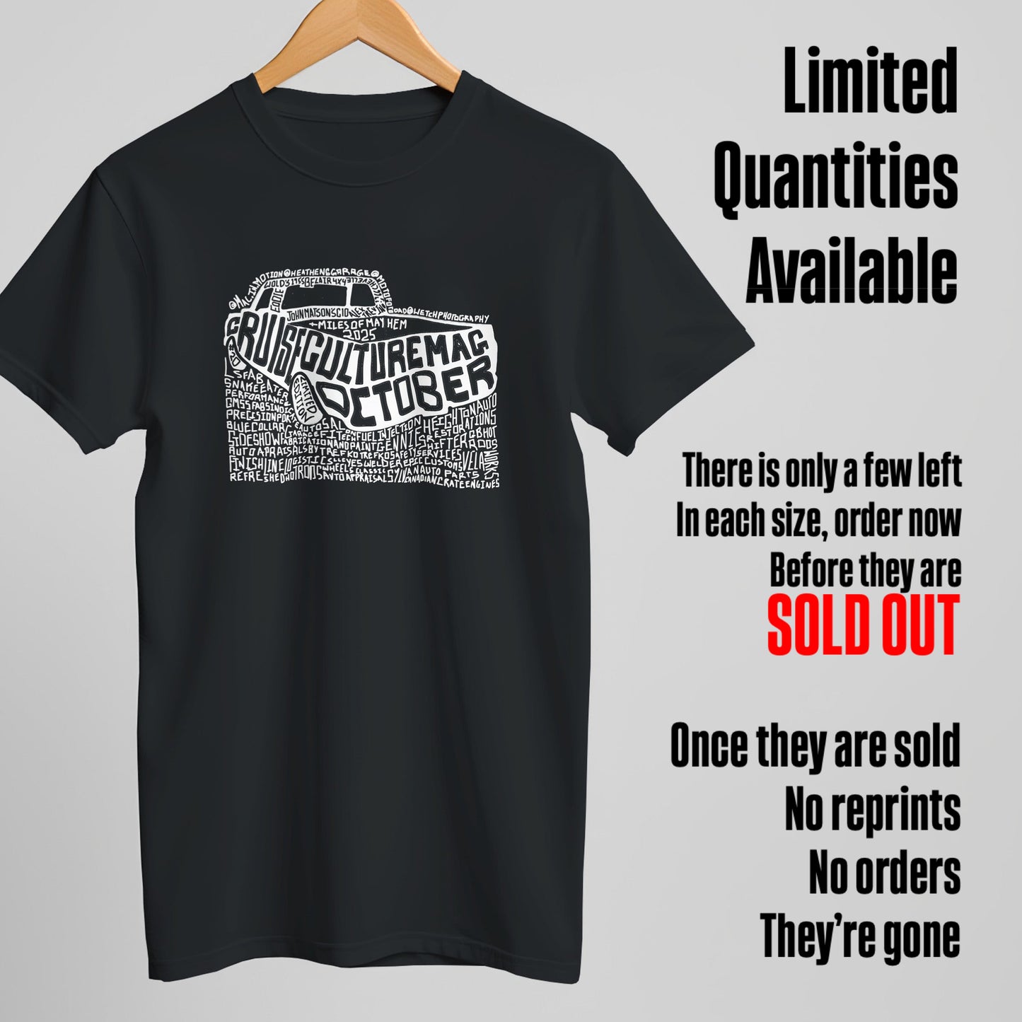 October 2025 🔥LIMITED EDITION🔥 Tee 1/100