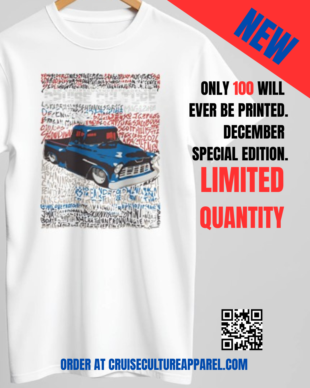 December 2025 🔥LIMITED EDITION🔥 Tee 1/100