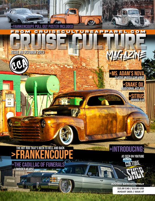 PREORDER - October 2023 "Frankencoupe" - Issue #8 - Cruise Culture Magazine