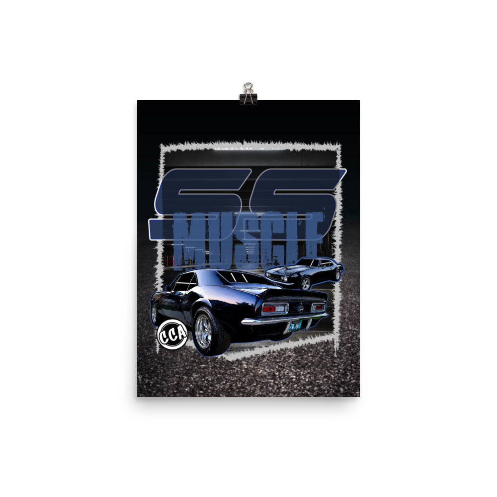 12x16 Camaro Muscle Poster