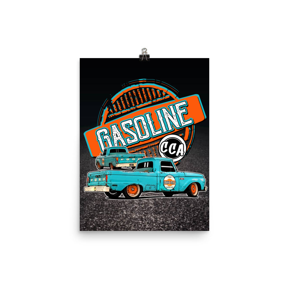12x16 Gasoline F100 Poster