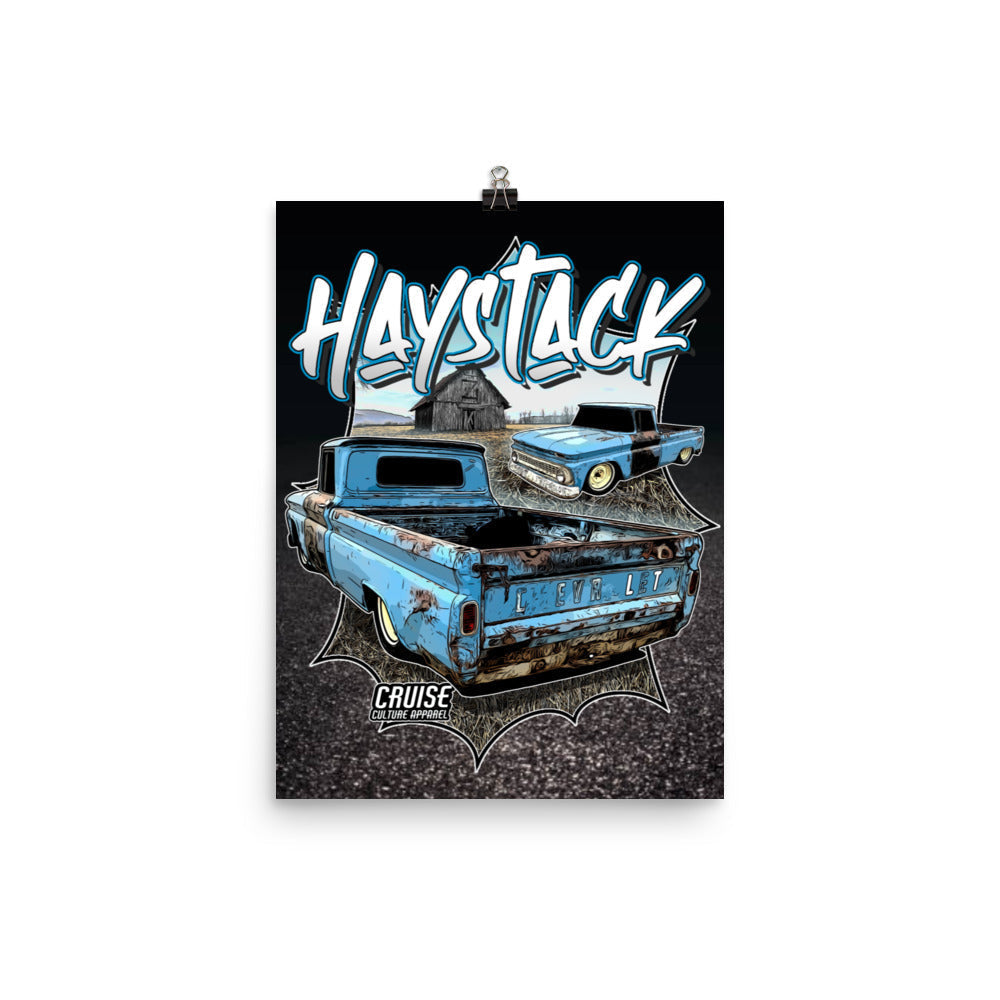 12x16 Haystack Poster