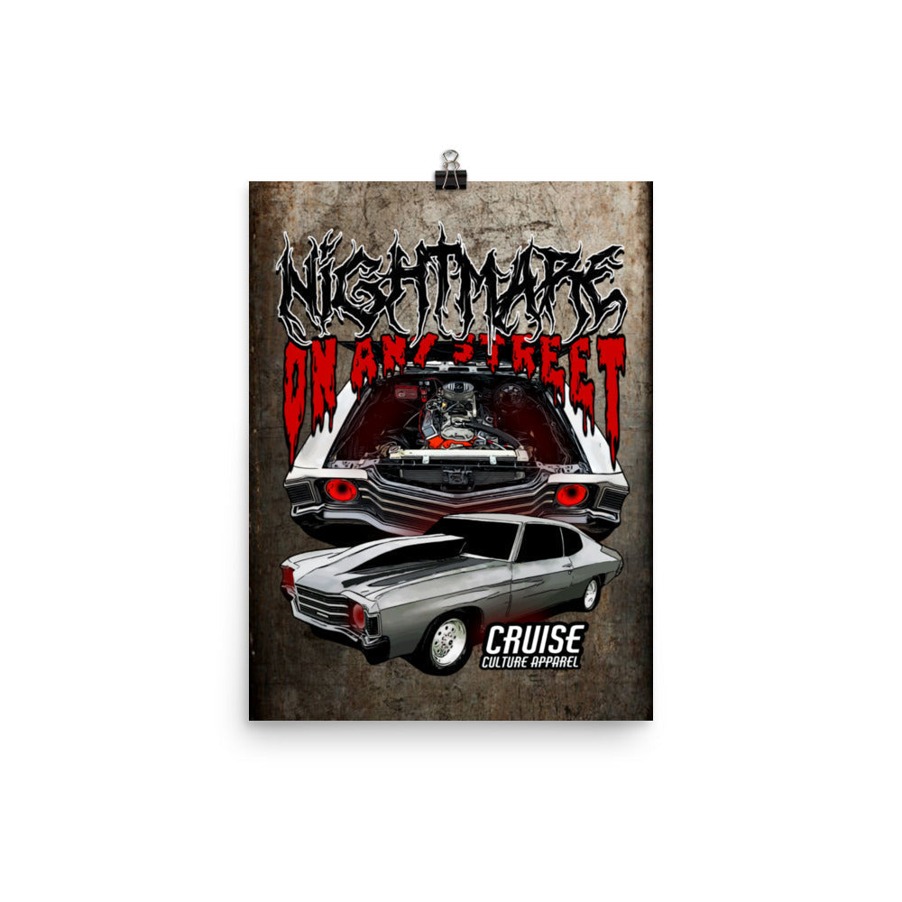 12x16 Nightmare On Any Street Poster
