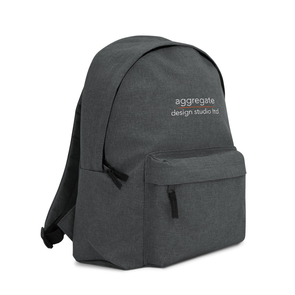 Aggregate Embroidered Backpack