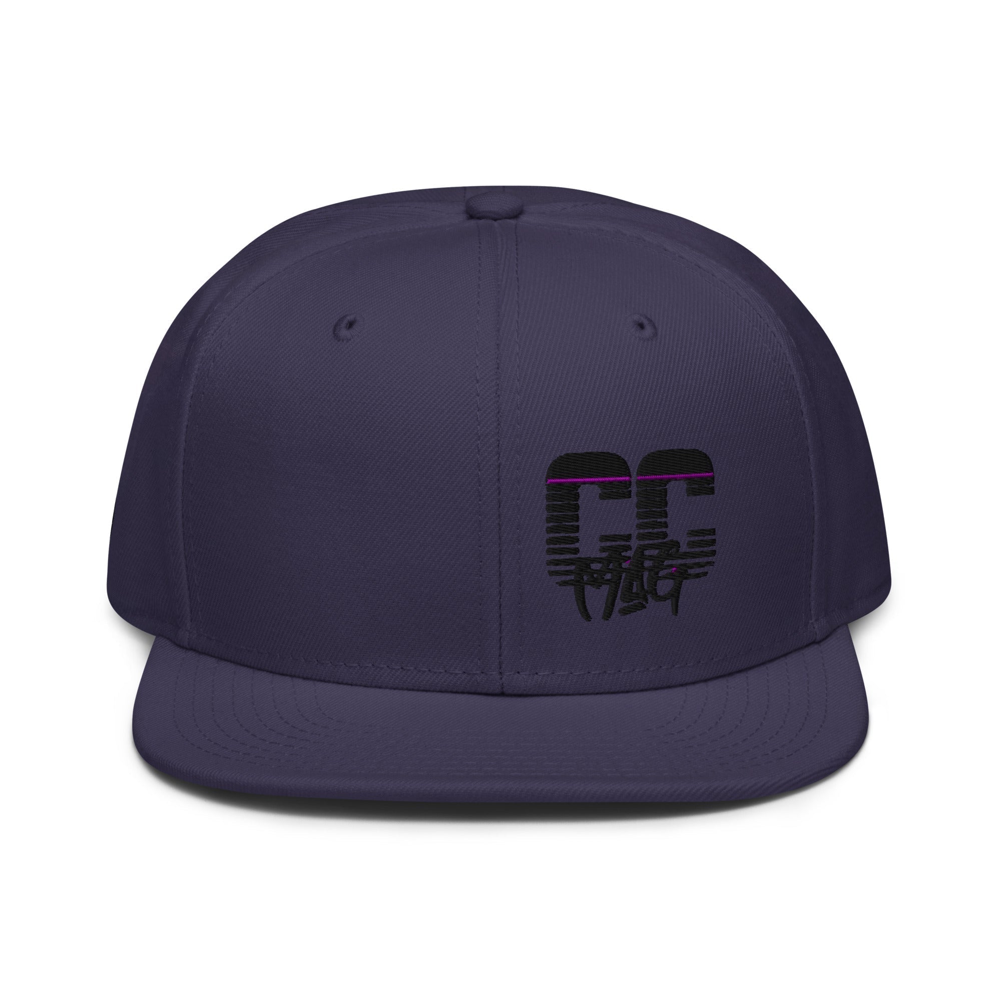 CC Mag Black Logo Snapback Hat