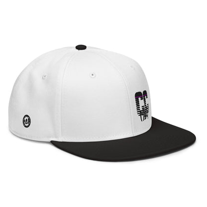 CC Mag Black Logo Snapback Hat