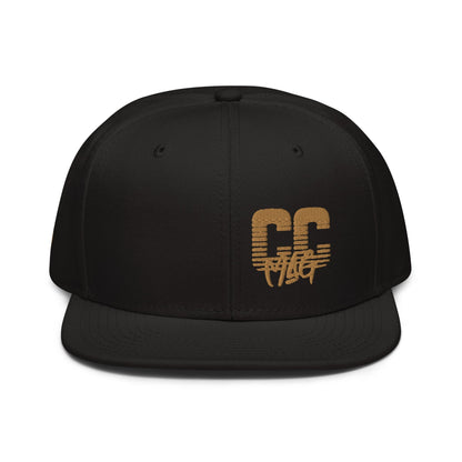 CC Mag Gold Logo Snapback Hat