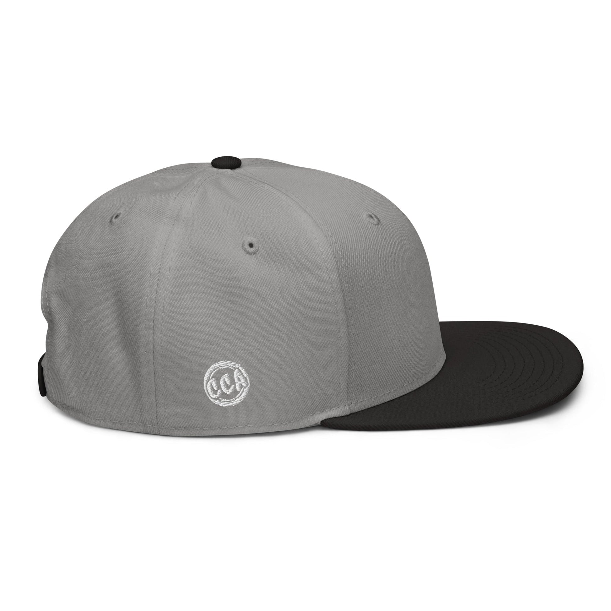CC Mag White Logo Snapback Hat