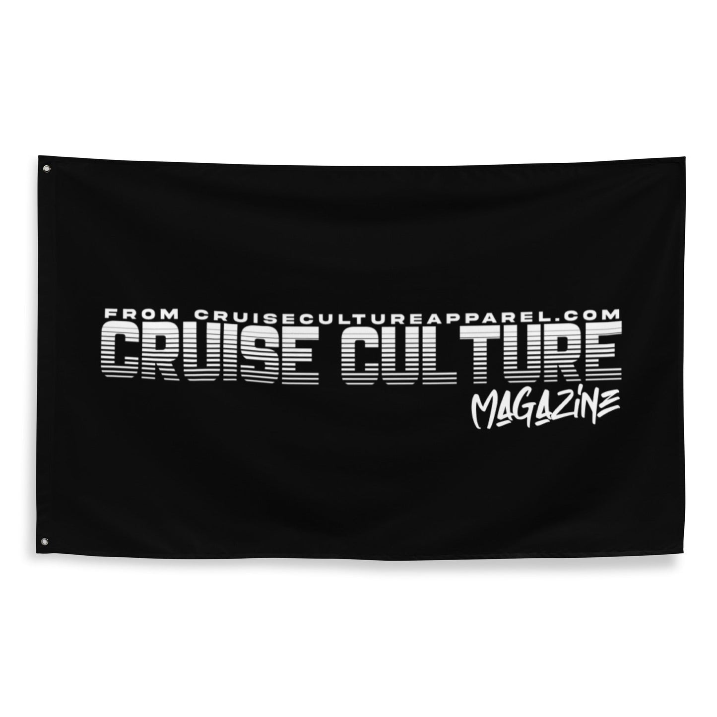 Cruise Culture Magazine Flag + Magazine
