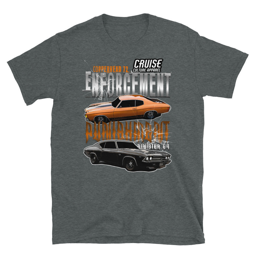 Enforcement And Punishment Short-Sleeve Unisex T-Shirt Front