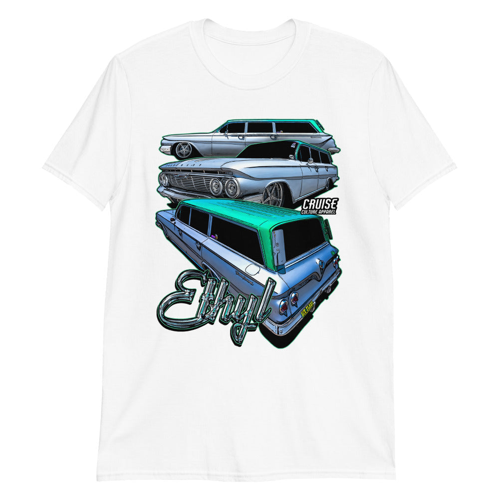 Ethyl Short-Sleeve Unisex T-Shirt Front