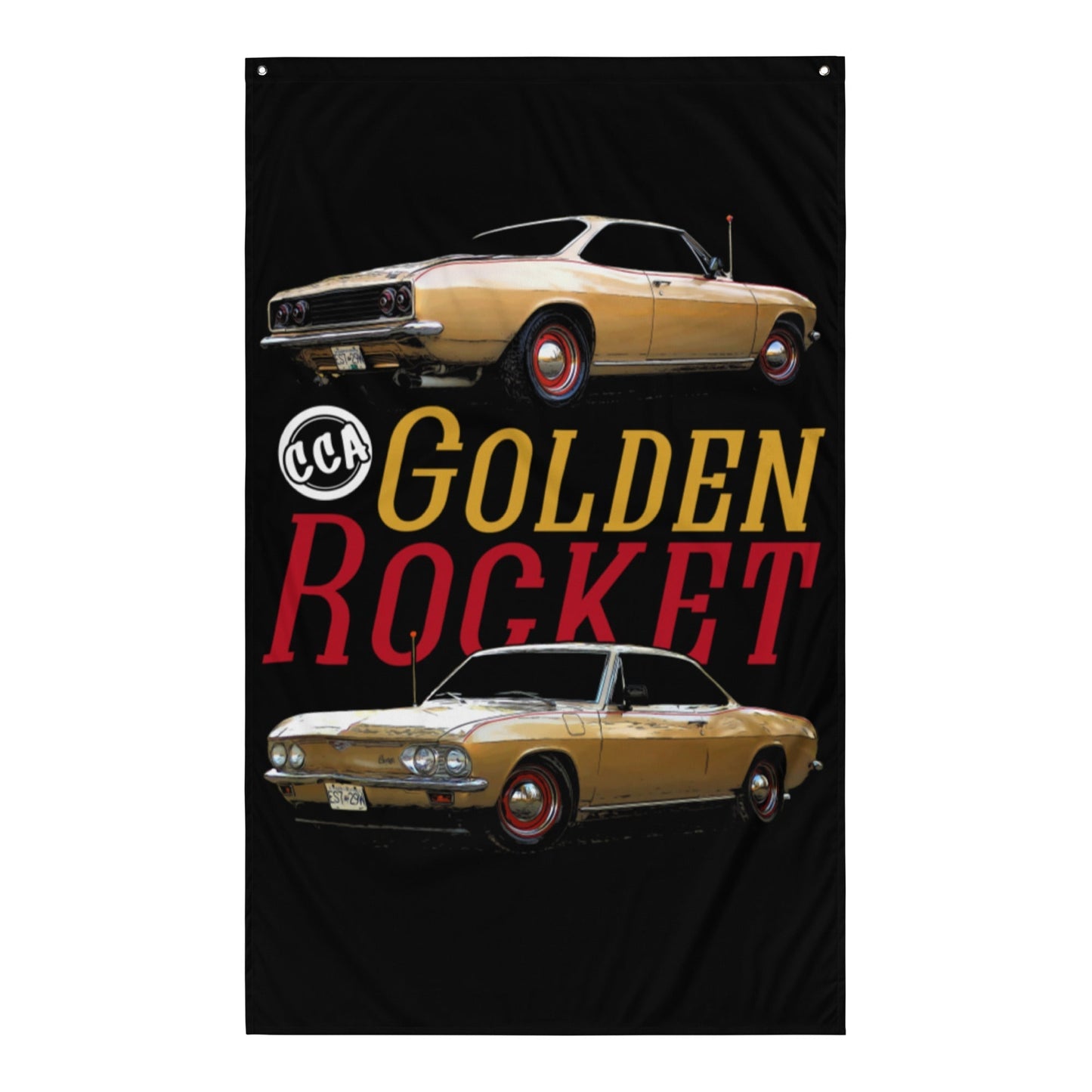 Golden Rocket Flag