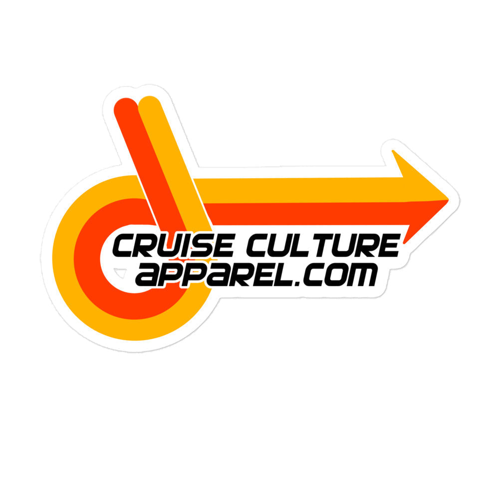 Large Boosted CCA sticker – Cruise Culture Apparel