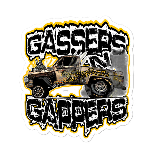Large Gassers ‘n Gappers Bubble-free Sticker