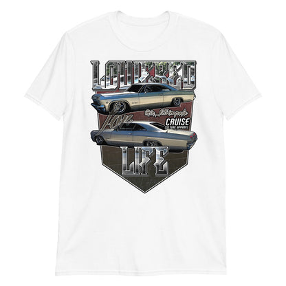 Lowered For Life Impala Short-Sleeve Unisex T-Shirt Front