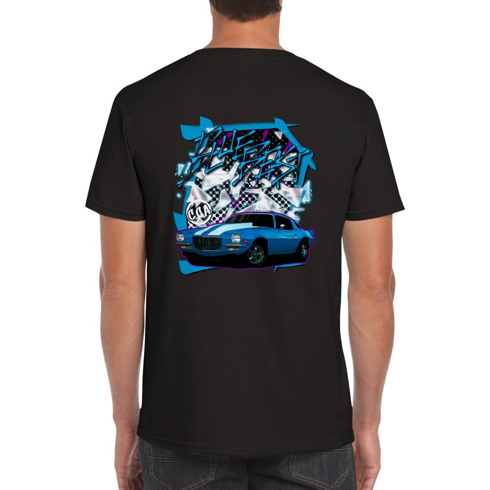 Print Material - Blue Beast T-shirt Back