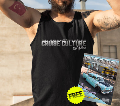 Print Material - Cruise Culture Magazine Tank Top + Magazine