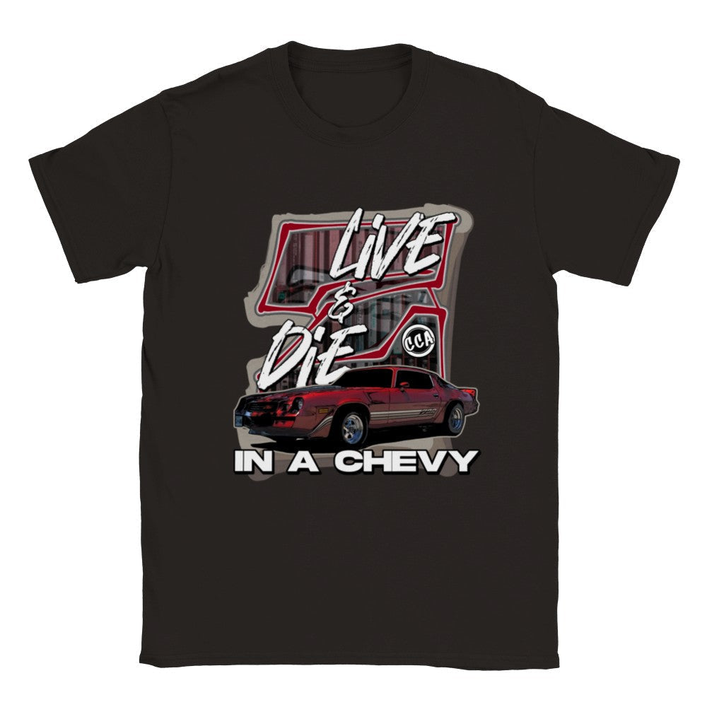 Print Material - Kids Live And Die In A Z28 T-shirt