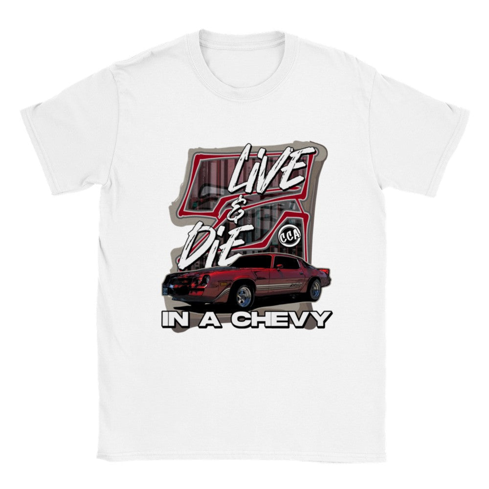 Print Material - Kids Live And Die In A Z28 T-shirt