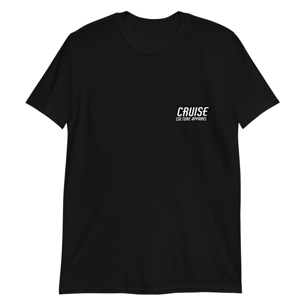 Rust And Chrome Short-Sleeve Unisex T-Shirt Back