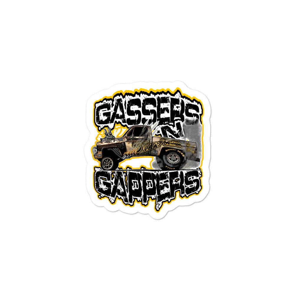 Small Gassers ‘n Gappers Bubble-free Sticker
