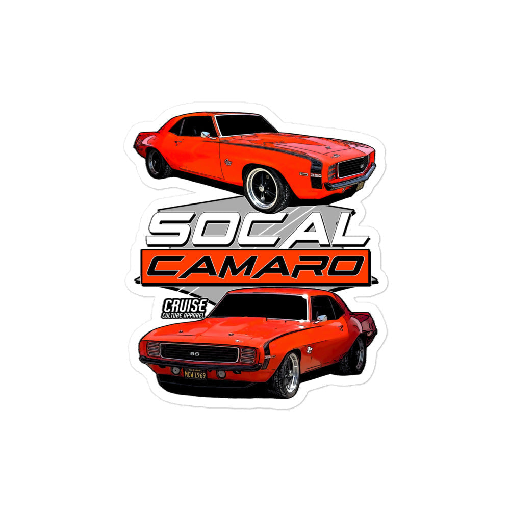SoCal Camaro Sticker