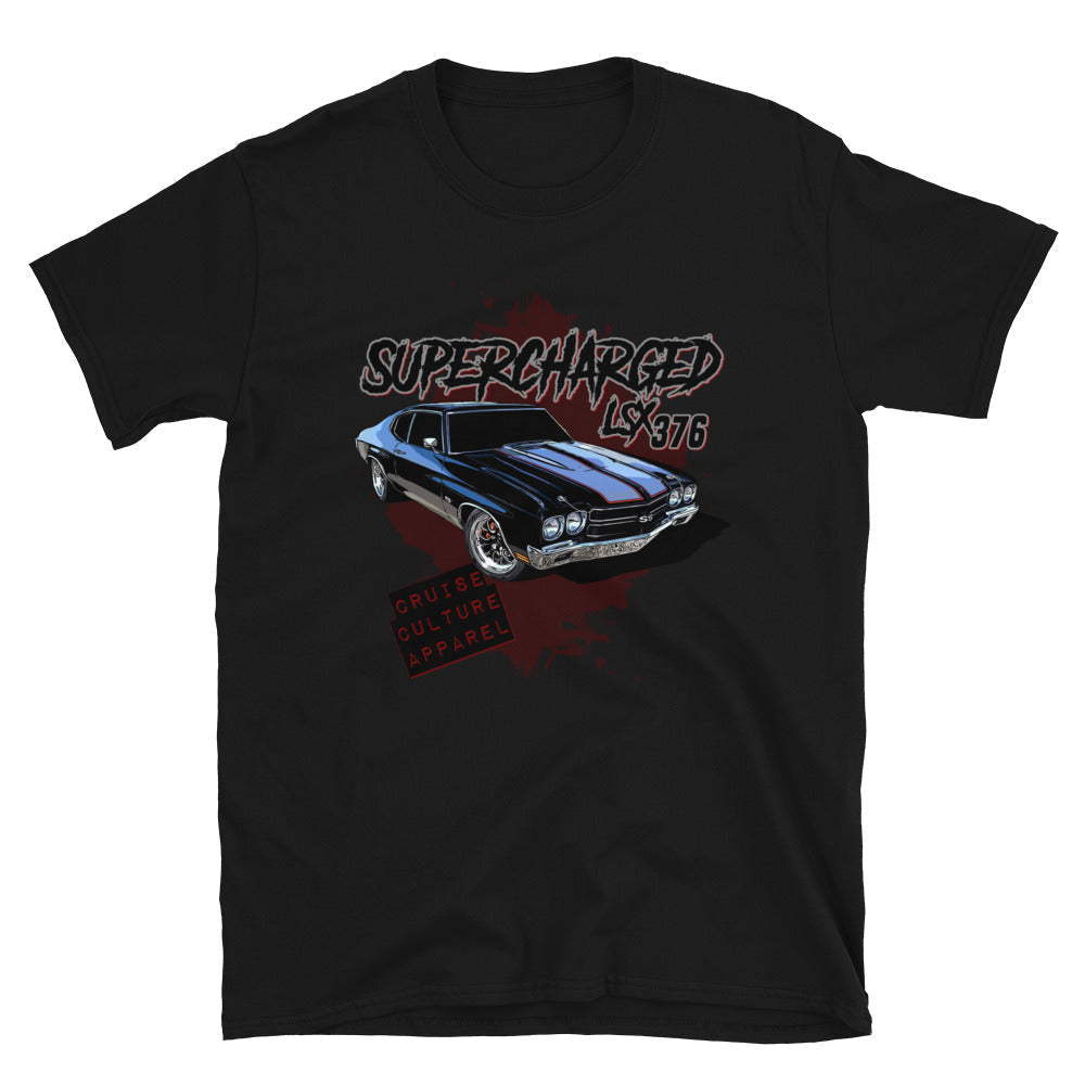 Supercharged Chevelle Short-Sleeve Unisex T-Shirt Front