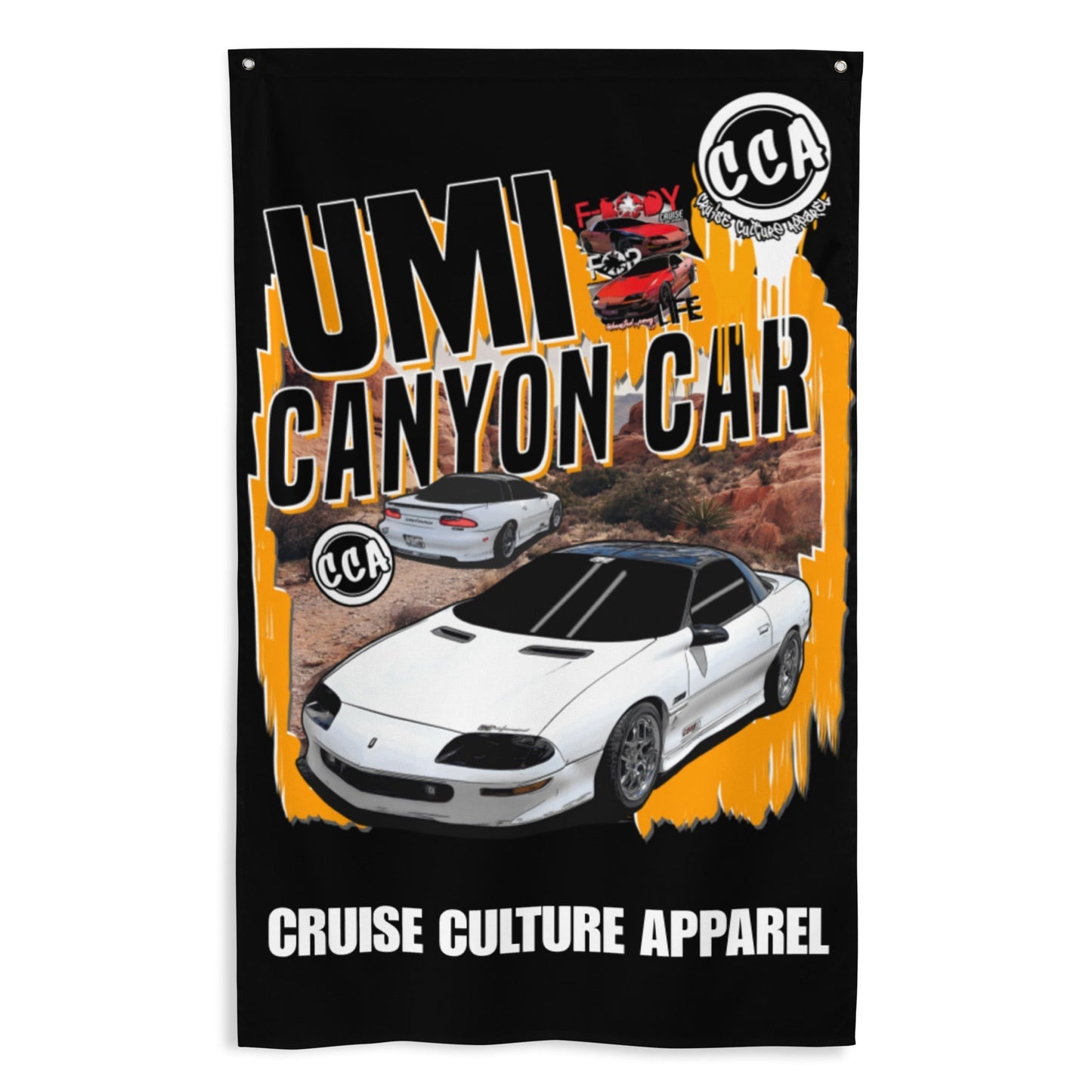 UMI Canyon Car Flag