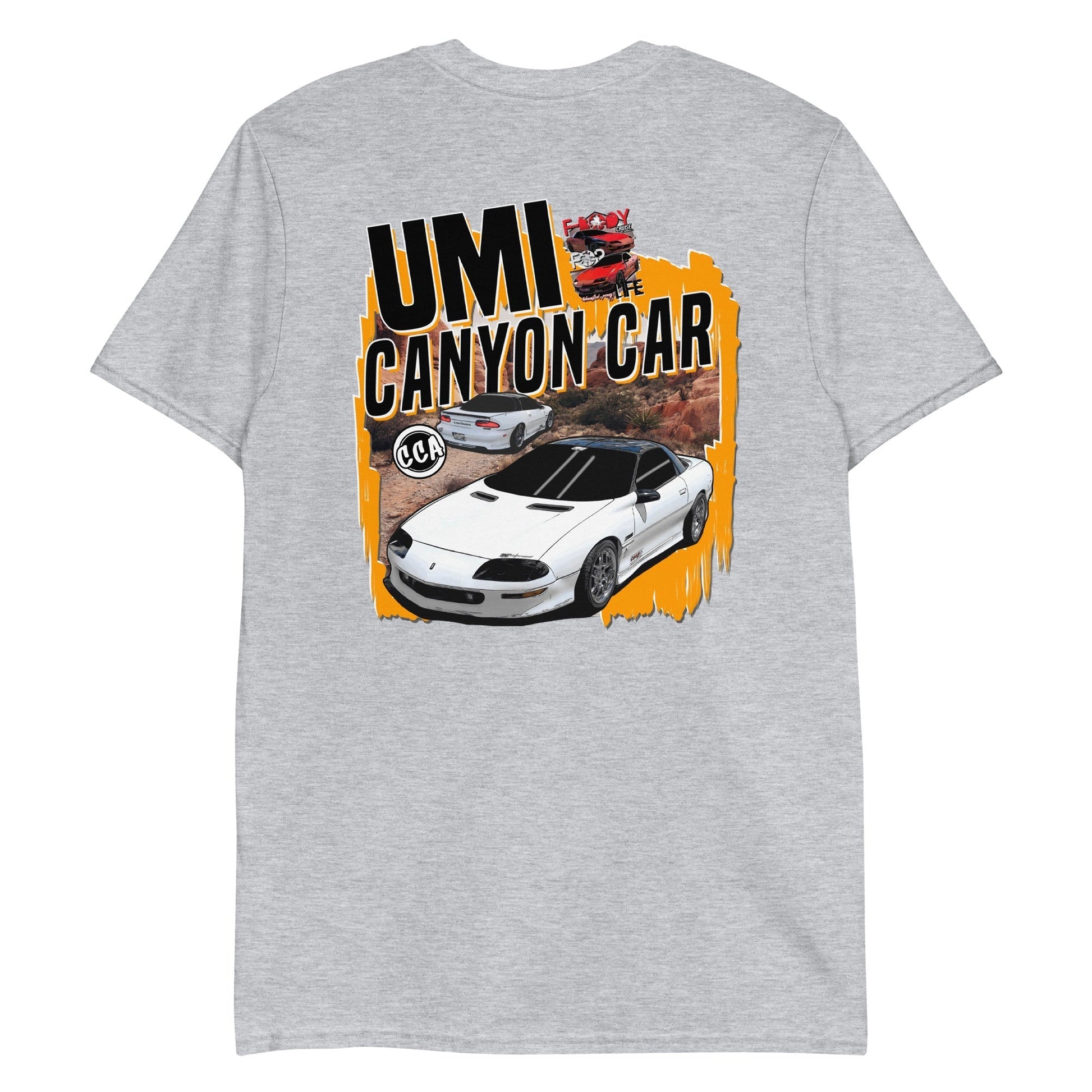 UMI Canyon Car T-Shirt Back