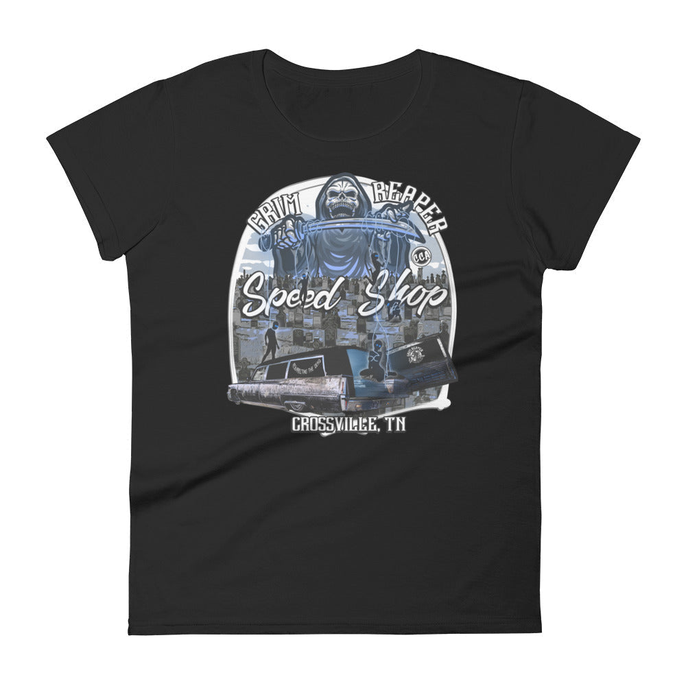 Women's Grim Reaper Speed Shop T-shirt