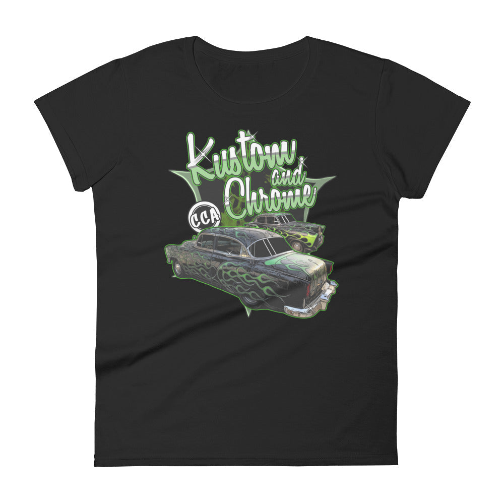 Women's Kustom And Chrome T-shirt