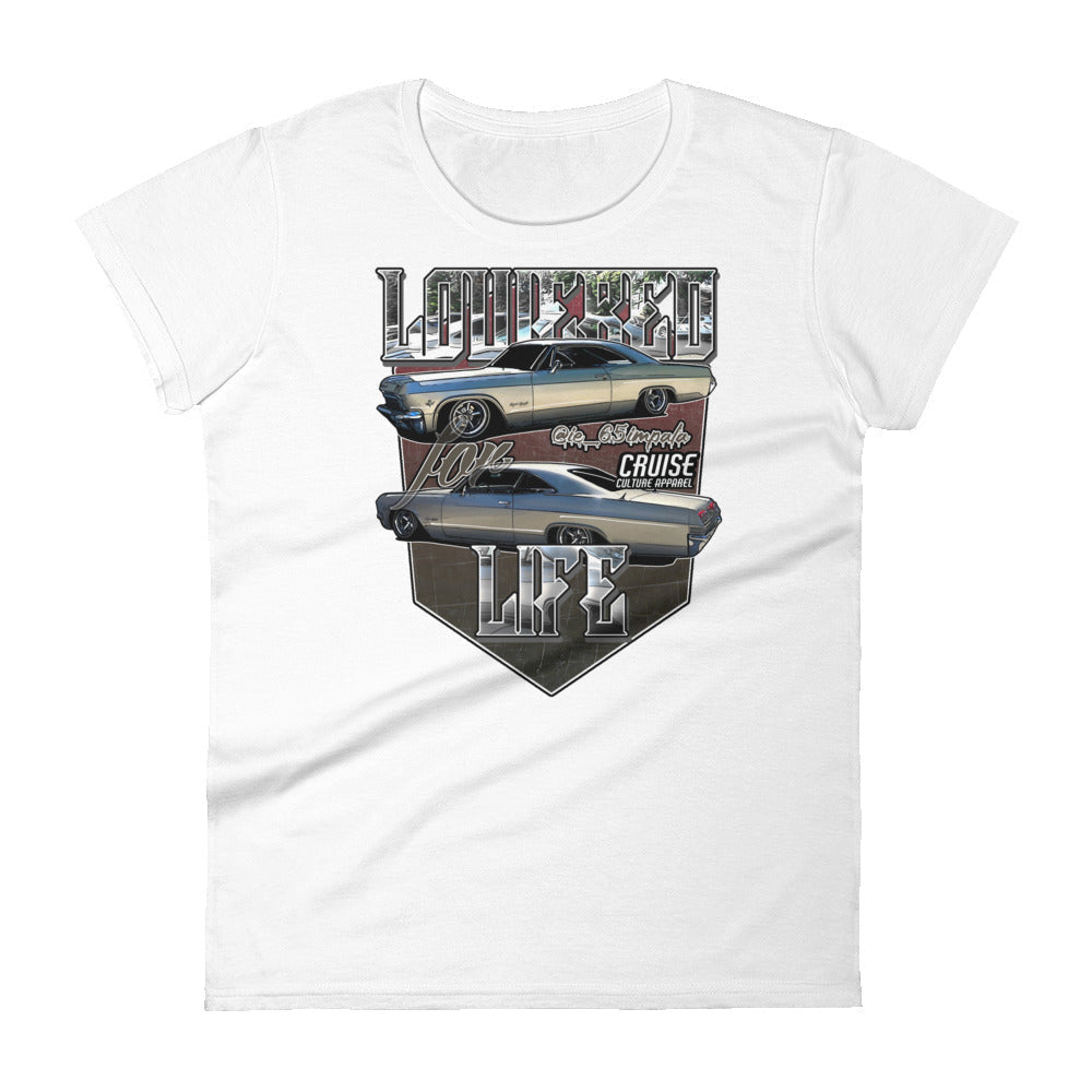 Women's Lowered For Life Impala Short Sleeve T-shirt