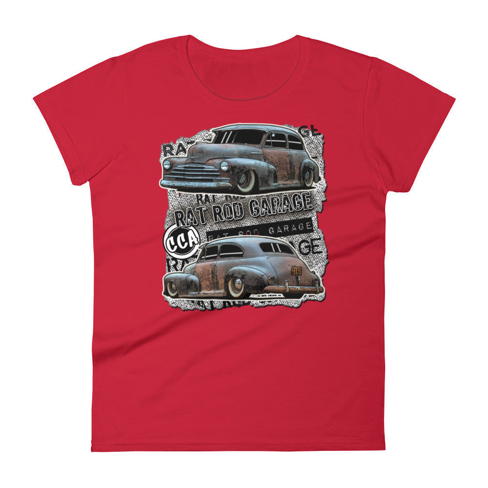 Women's Rat Rod Garage T-shirt