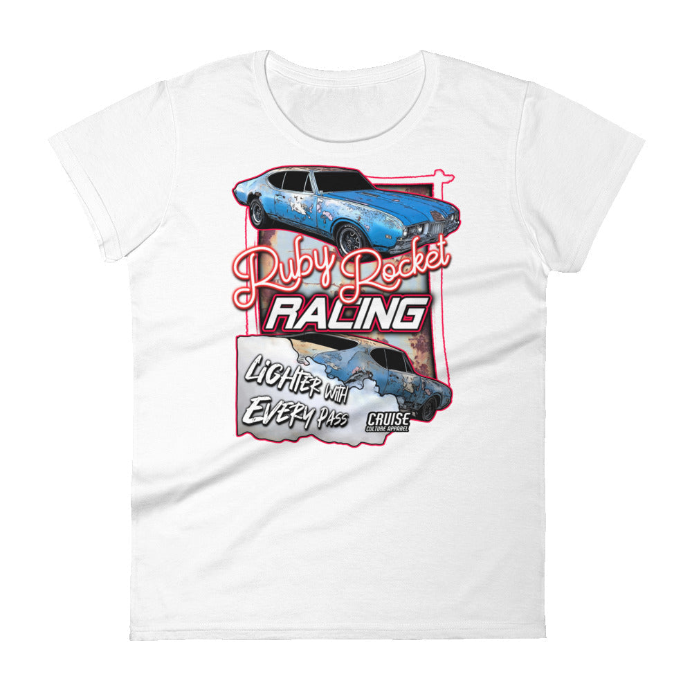 Women's Ruby Rocket Racing Short Sleeve T-shirt
