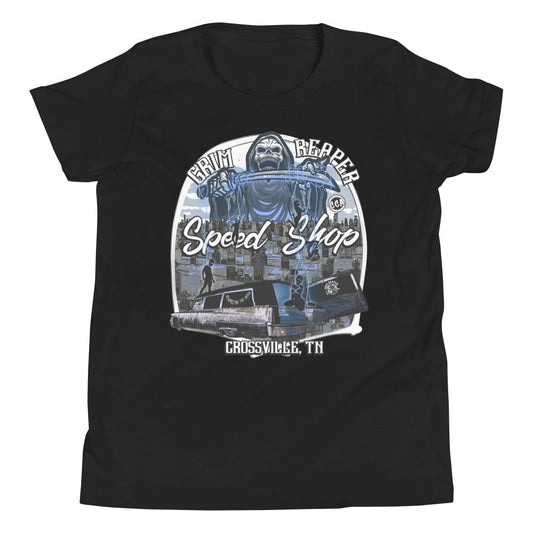 Youth Grim Reaper Speed Shop T-Shirt